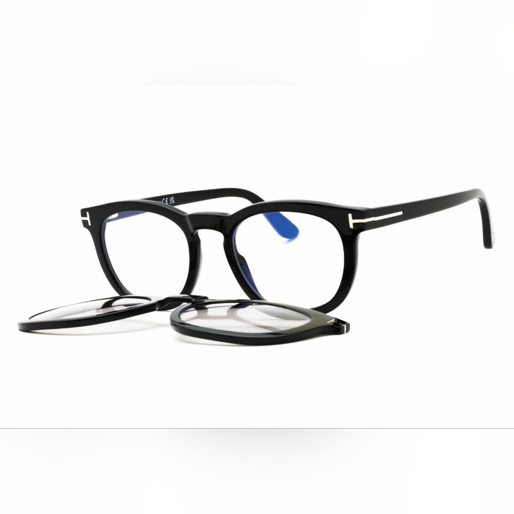 NWT, Tom FordF T5993-B, Size50X21X145, Round Eyewear Frame For Men